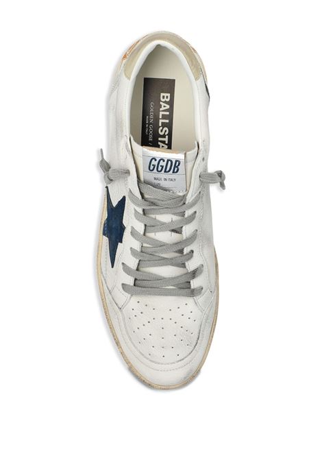 sneakers ballstar in bianco golden goose - uomo GOLDEN GOOSE | GMF00117F00757111660